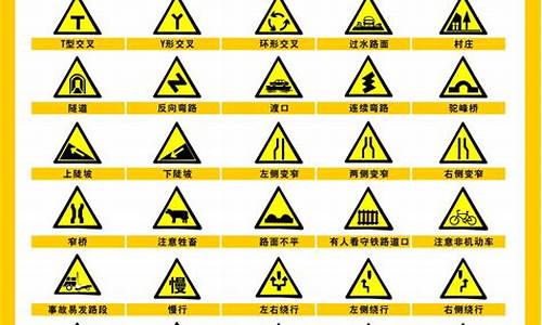 车上仪表盘标志大全_标志大全